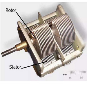 Размещение ротора и статора при наименьшем воздушном зазоре